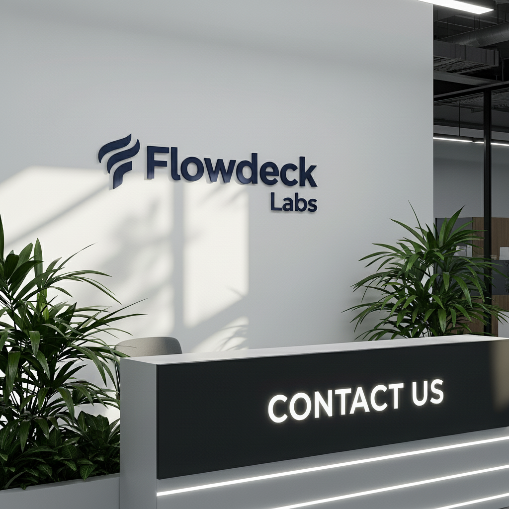 Flowdeck Labs office and reception